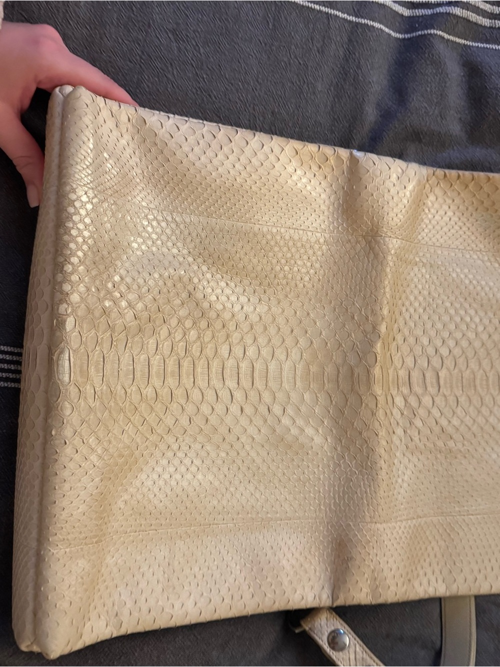 Celine Blade Shoulder Bag Python - Picture 3 of 7
